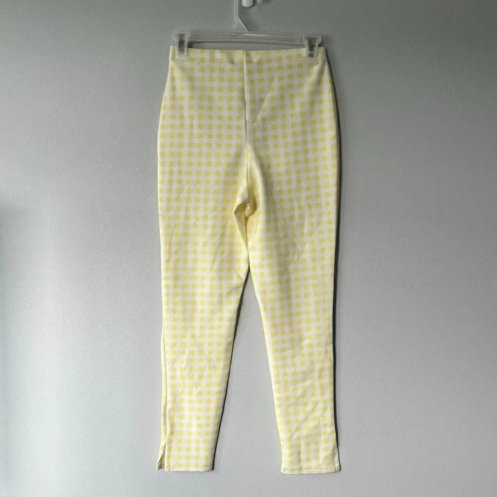 Boohoo Skinny Leg Checkered Pant Size 4 NWT! - Picture 4 of 8